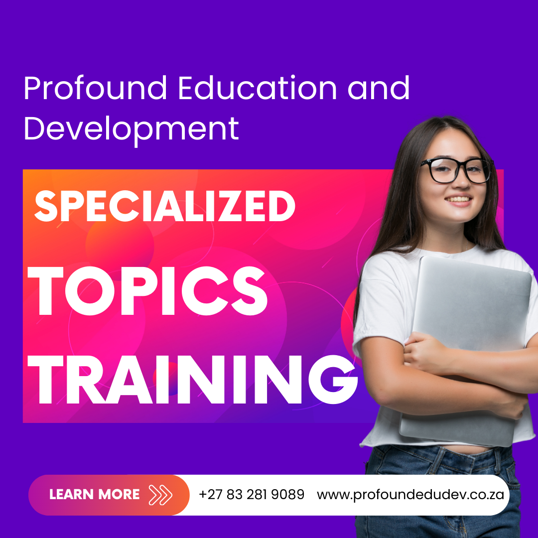 Specialized Topics Training